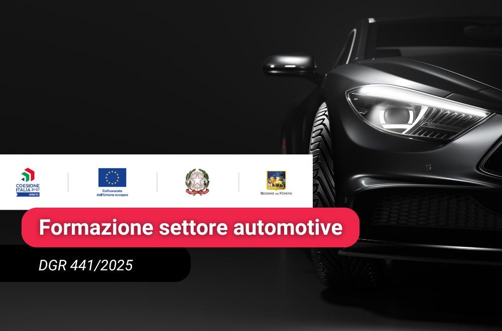 DGR 441/2025 – Formazione gratuita per la filiera automotive