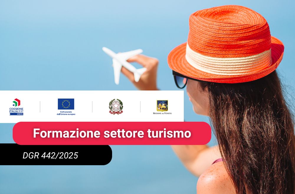 DGR 442/2025 – Formazione gratuita per il settore turismo